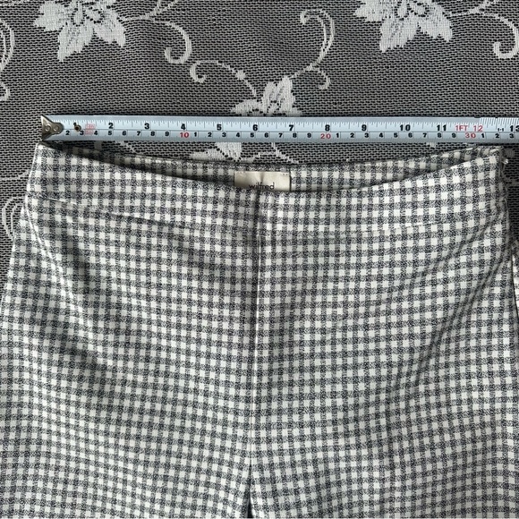 Aritzia Wilfred Kick Flare Pant in Black/ Espace Gingham Sz 0 - Picture 11 of 13